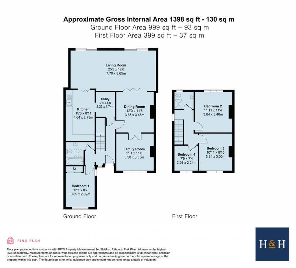 Floorplans For Badby Road West, Daventry, NN11