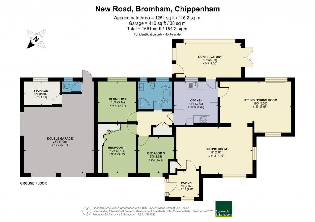 Floorplans For New Road, Bromham, Chippenham