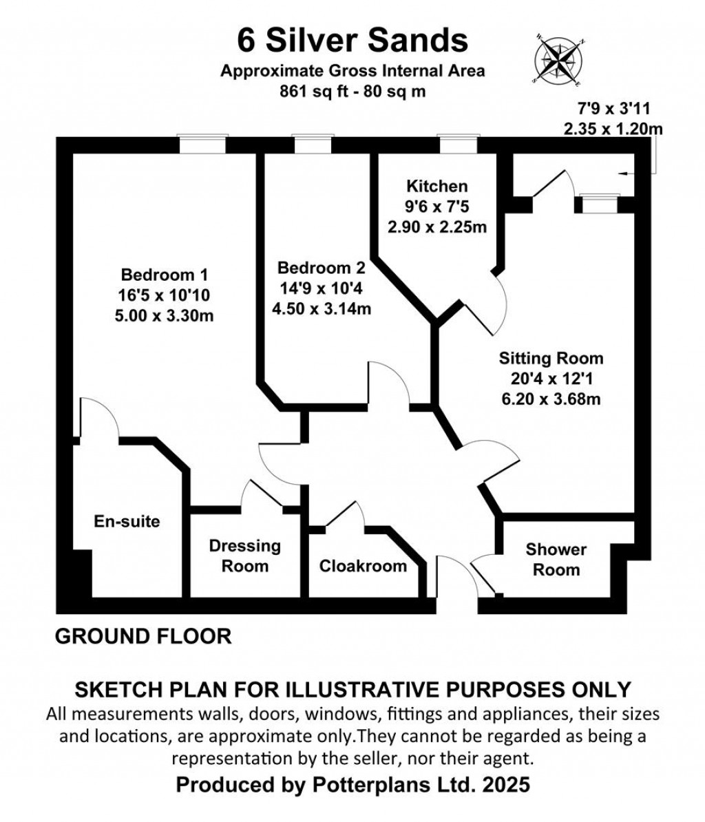 Floorplans For Bembridge, Isle of Wight