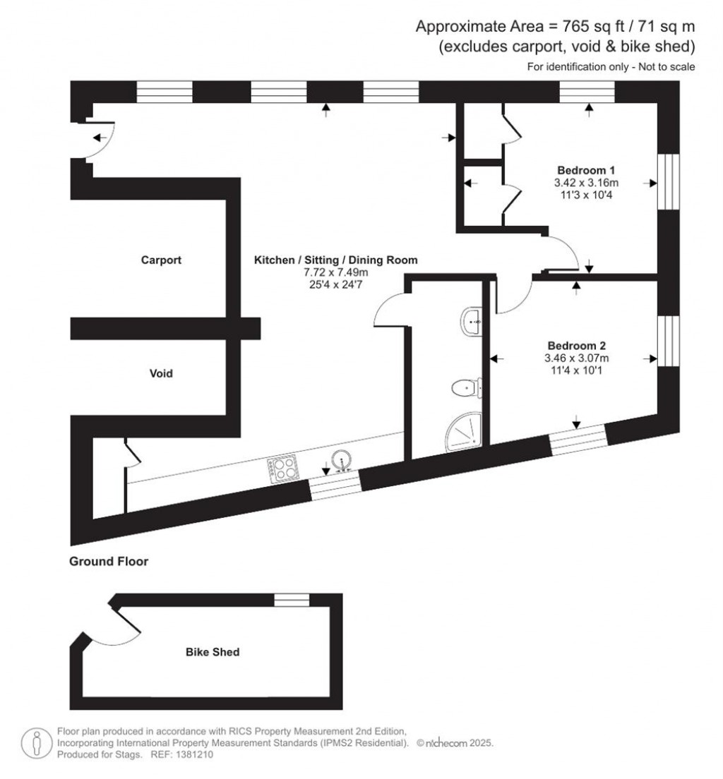 Floorplans For Barton Road, Exeter