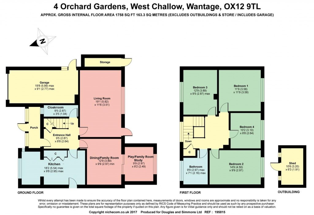 Floorplans For West Challow, Wantage, Oxfordshire OX12