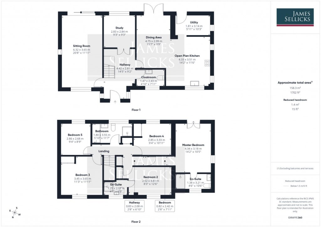 Floorplans For Rectory Road, Wanlip, Leicestershire