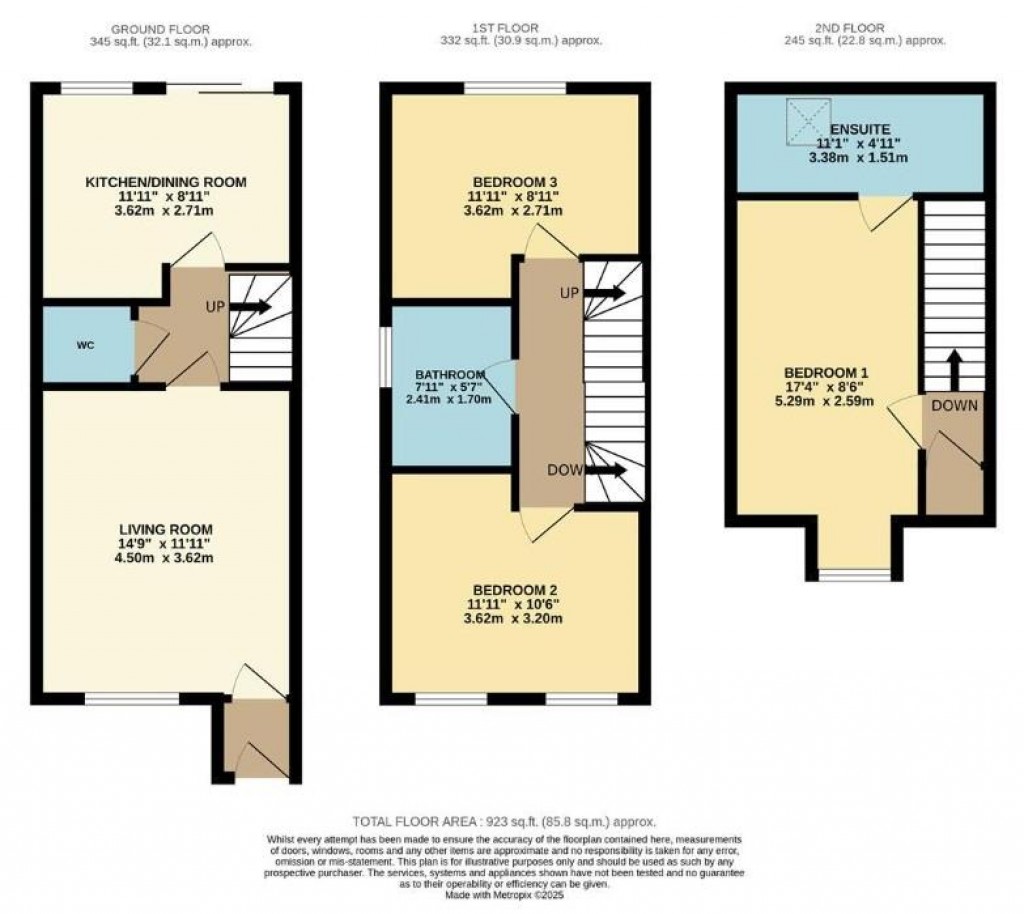 Floorplans For Plover Place, Exning