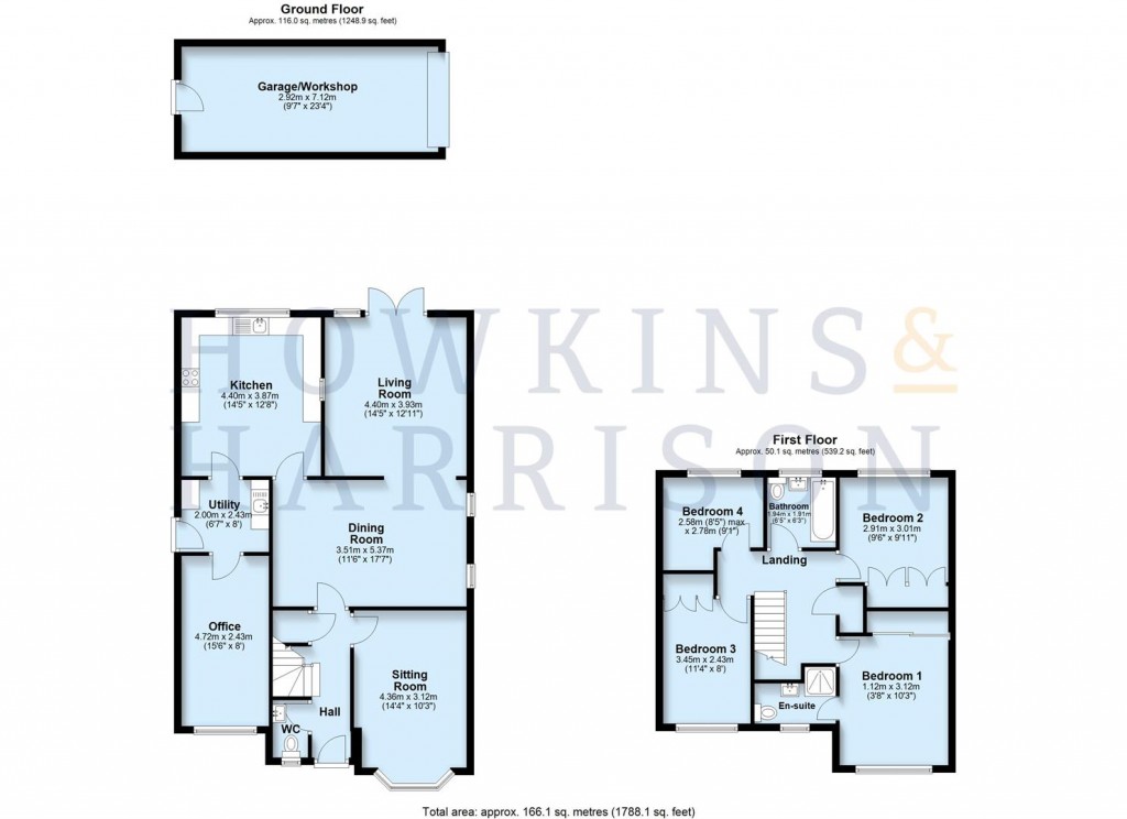 Floorplans For Coton Road, Nether Whitacre, B46