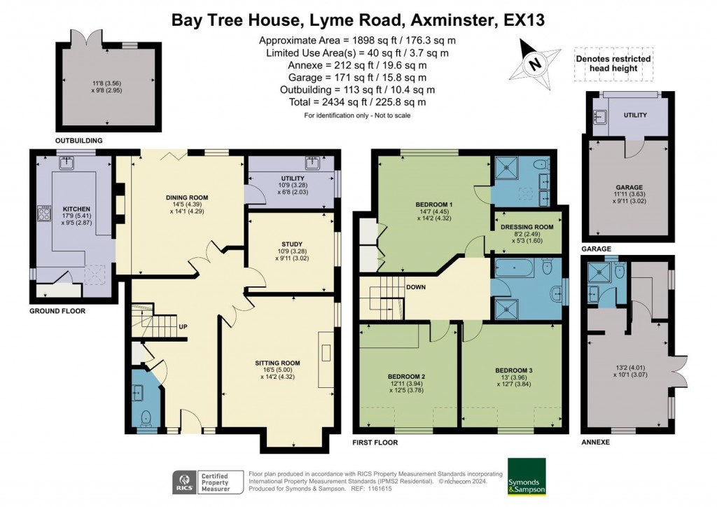 Floorplans For Lyme Road, Axminster