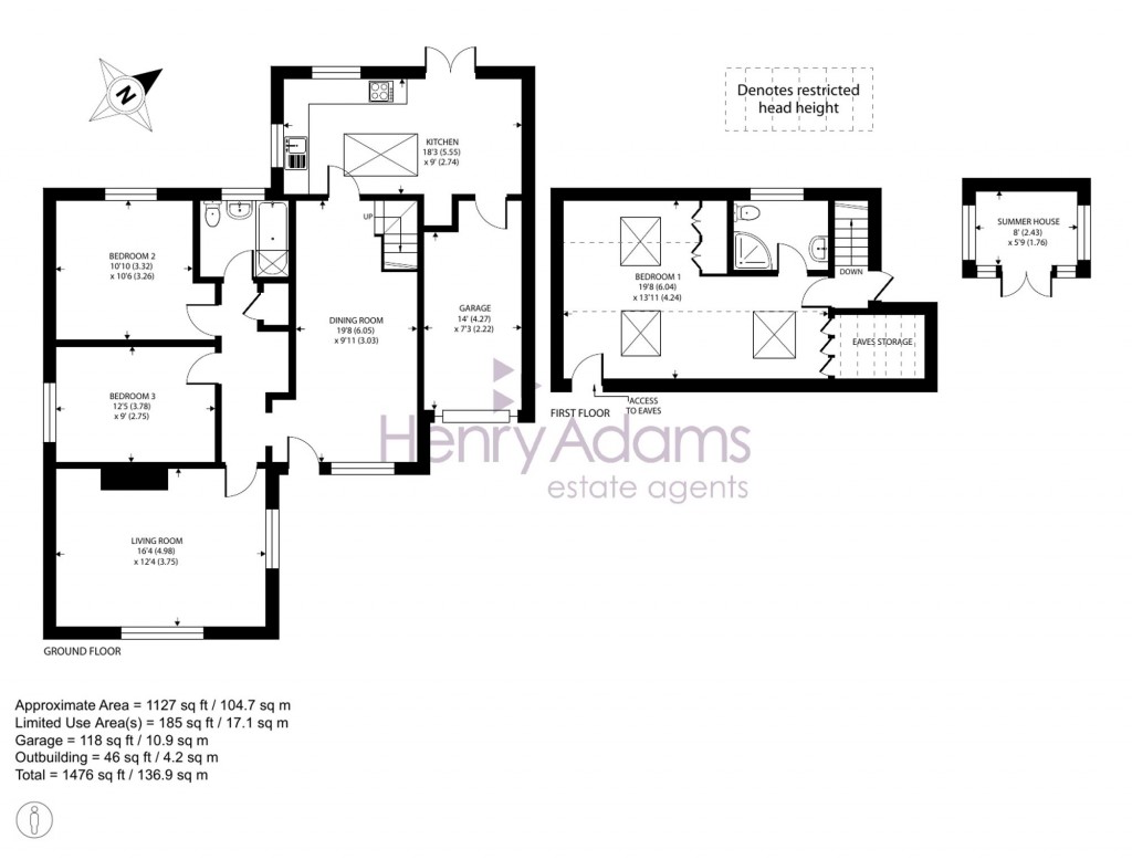 Floorplans For Southern Road, Selsey, PO20