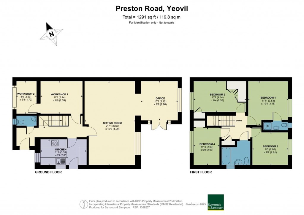 Floorplans For Preston Road, Yeovil
