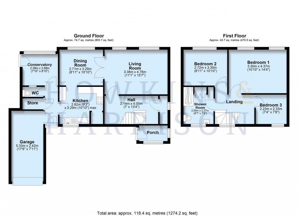 Floorplans For Babelake Street, Packington, LE65