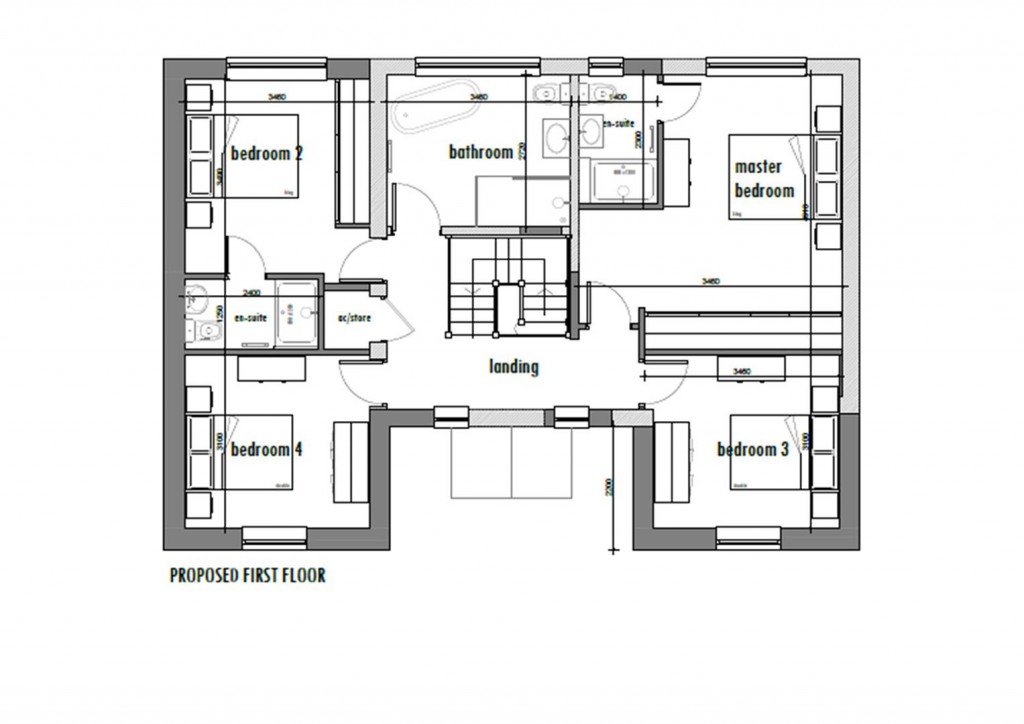 Floorplans For Babelake Street, Packington, LE65