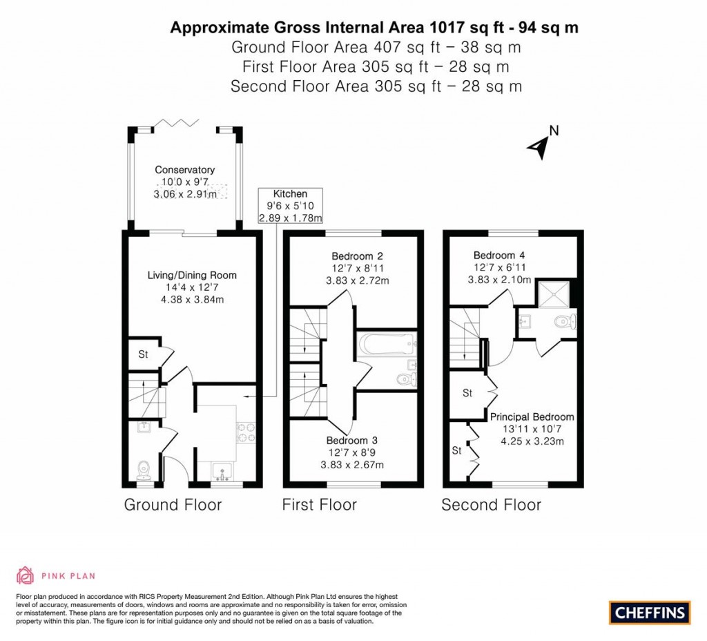 Floorplans For Ruffles Road, Haverhill