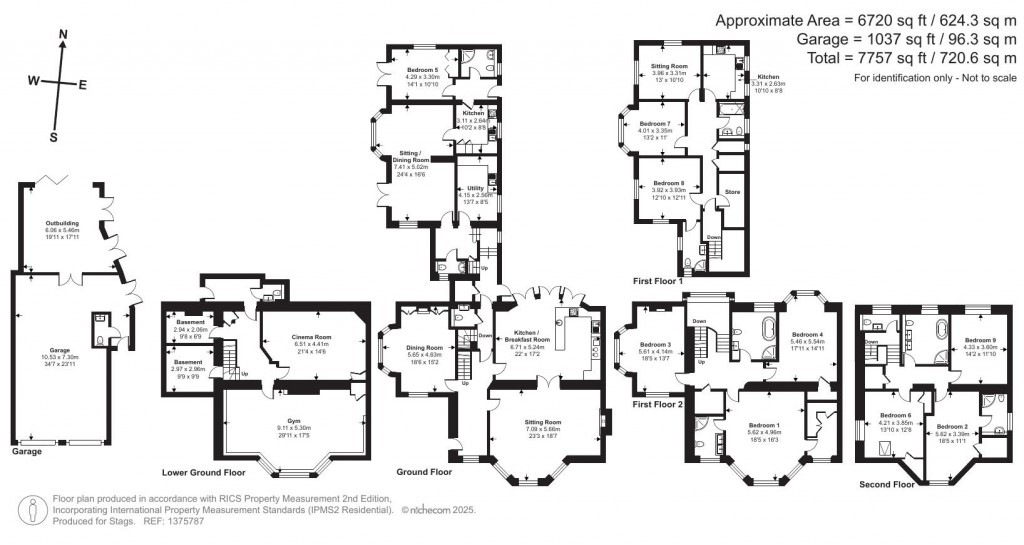 Floorplans For Mount Radford Crescent, Exeter