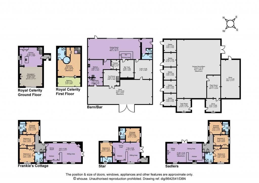 Floorplans For Duckhaven Stud, Cornborough Road, Bideford