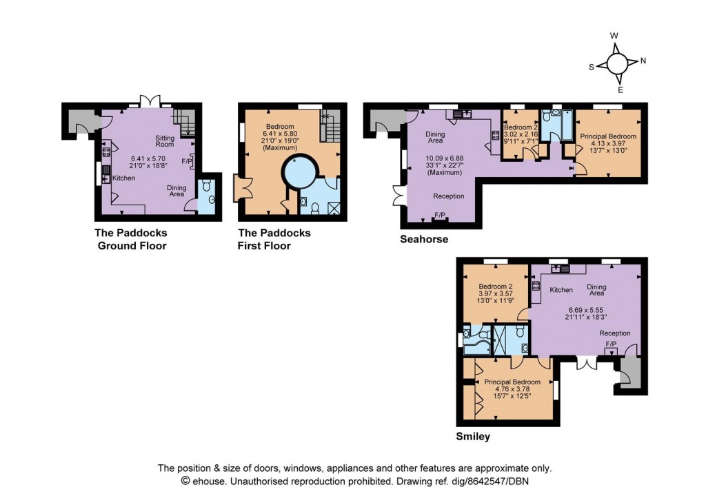 Floorplans For Duckhaven Stud, Cornborough Road, Bideford