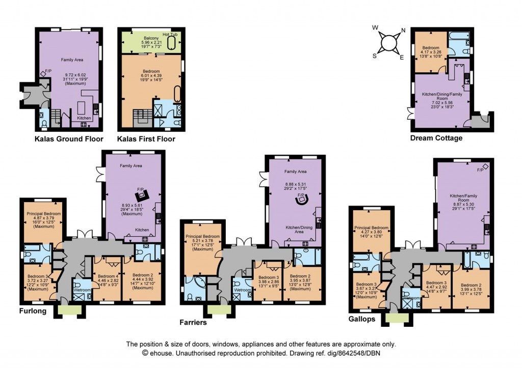 Floorplans For Duckhaven Stud, Cornborough Road, Bideford