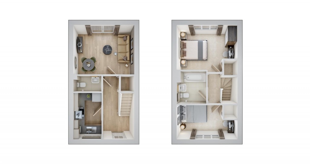 Floorplans For Birch Road, Landkey