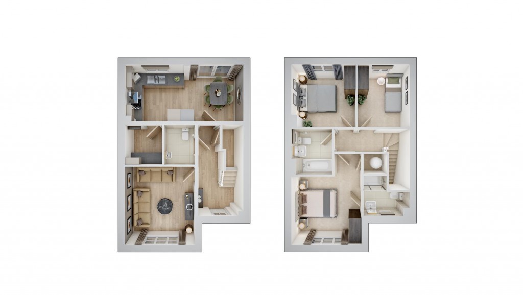 Floorplans For Birch Road, Landkey