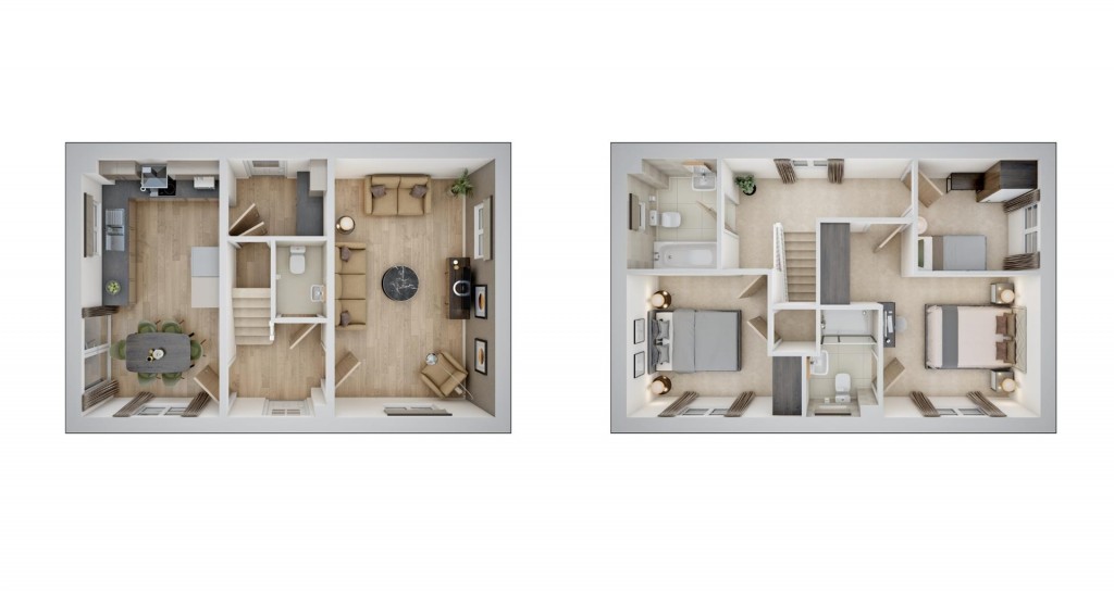 Floorplans For Birch Road, Landkey