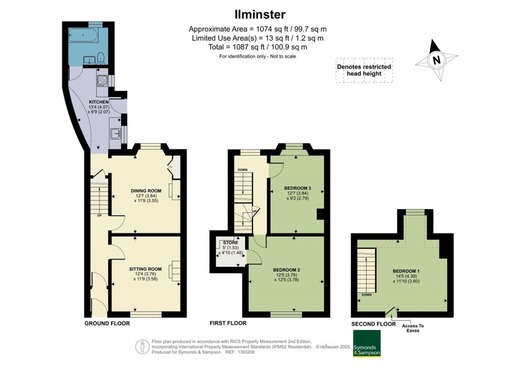 Floorplans For West Street, Ilminster