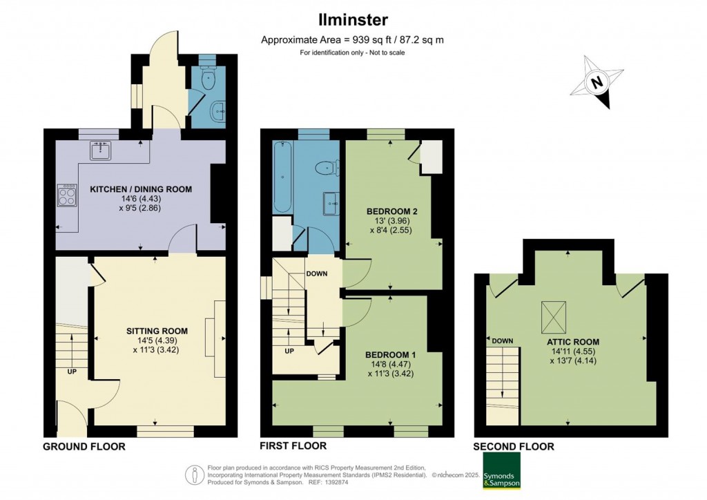 Floorplans For High Street, Ilminster