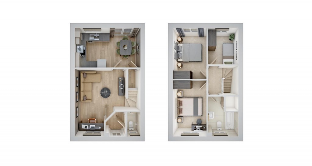Floorplans For Birch Road, Landkey
