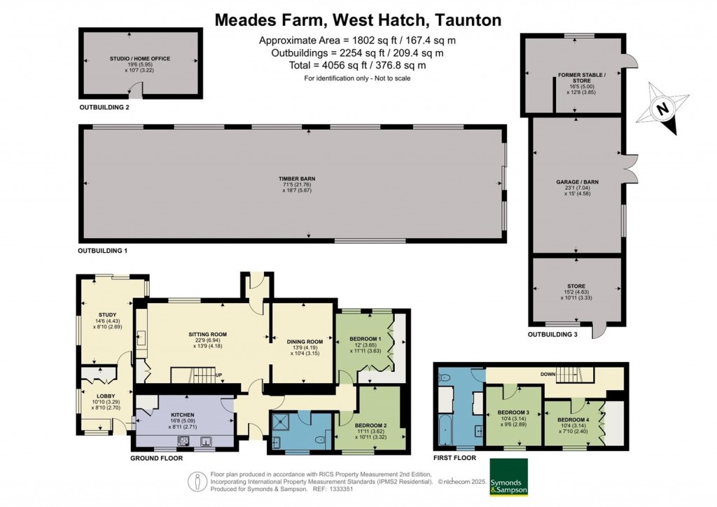 Floorplans For West Hatch, Taunton
