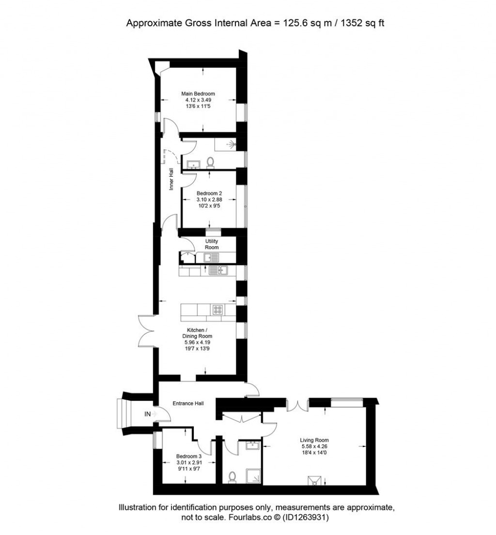 Floorplans For Carthew Farm, Carthew, St. Austell