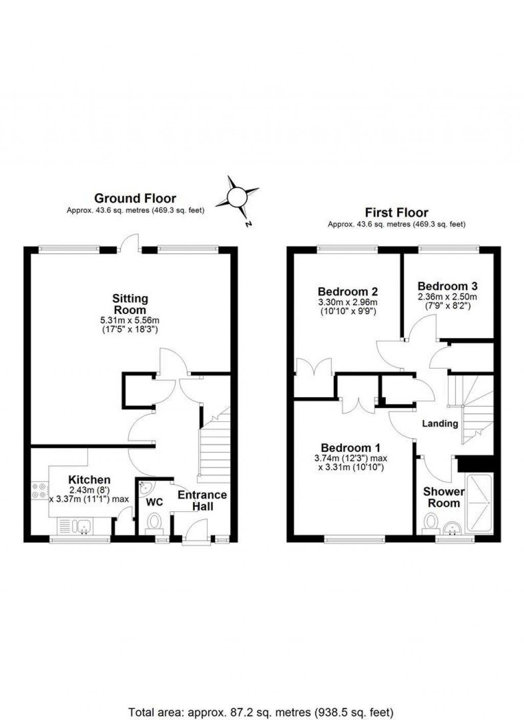 Floorplans For Braddons Hill Road East,, Torquay