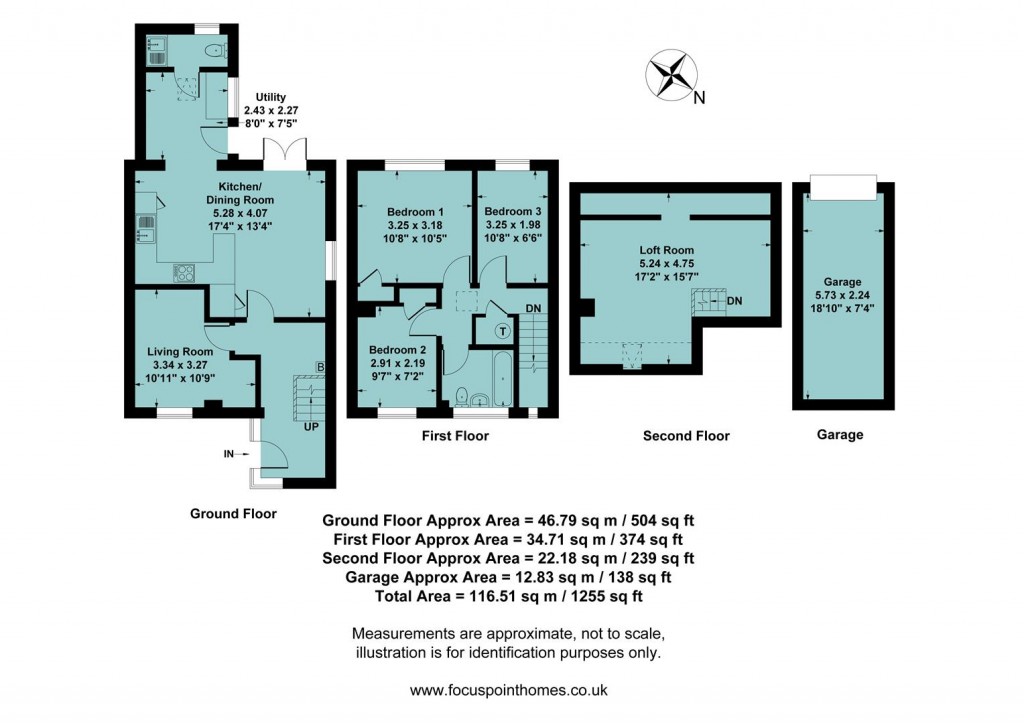Floorplans For Manor Close, Great Bourton