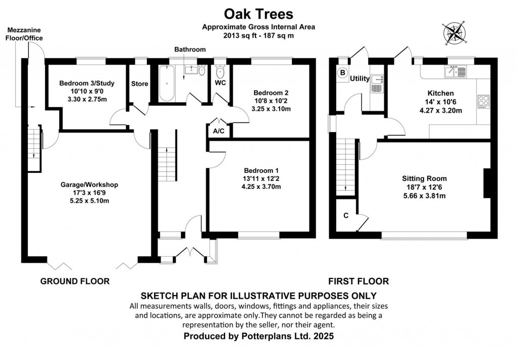 Floorplans For St Helens, Isle of Wight