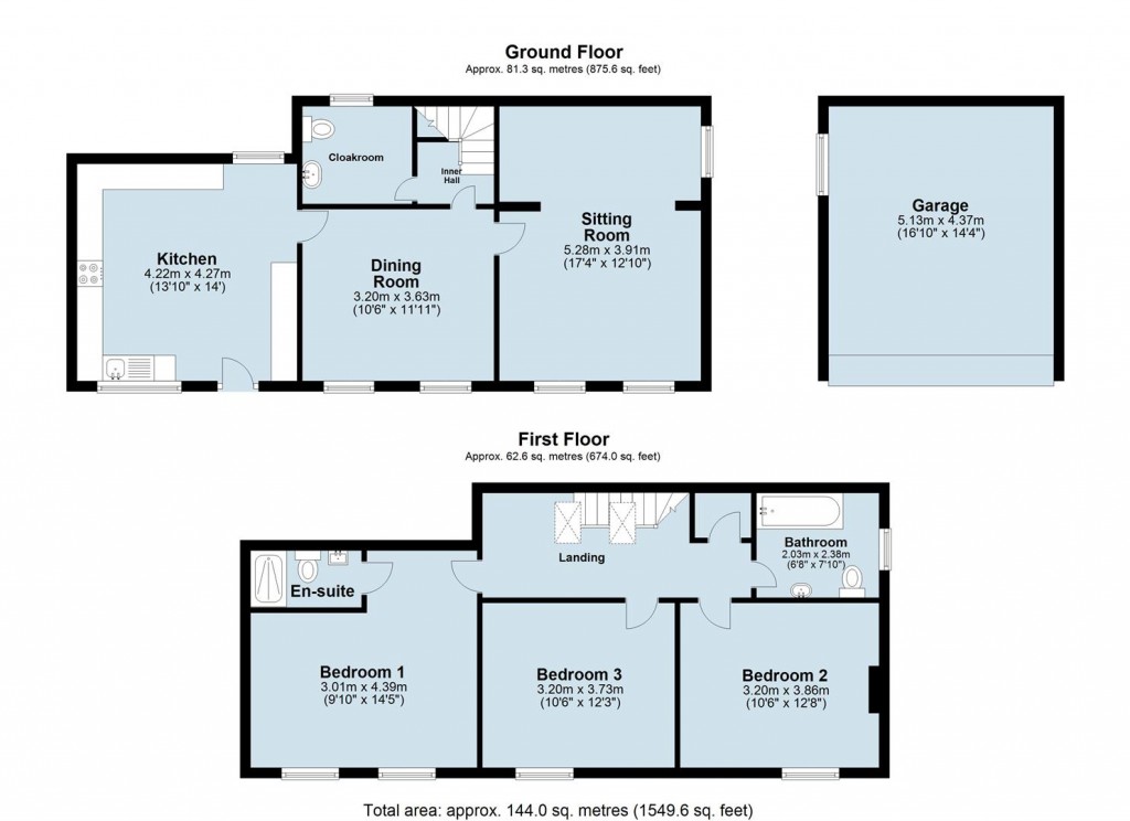 Floorplans For School Lane, Scaldwell, Northampton, NN6