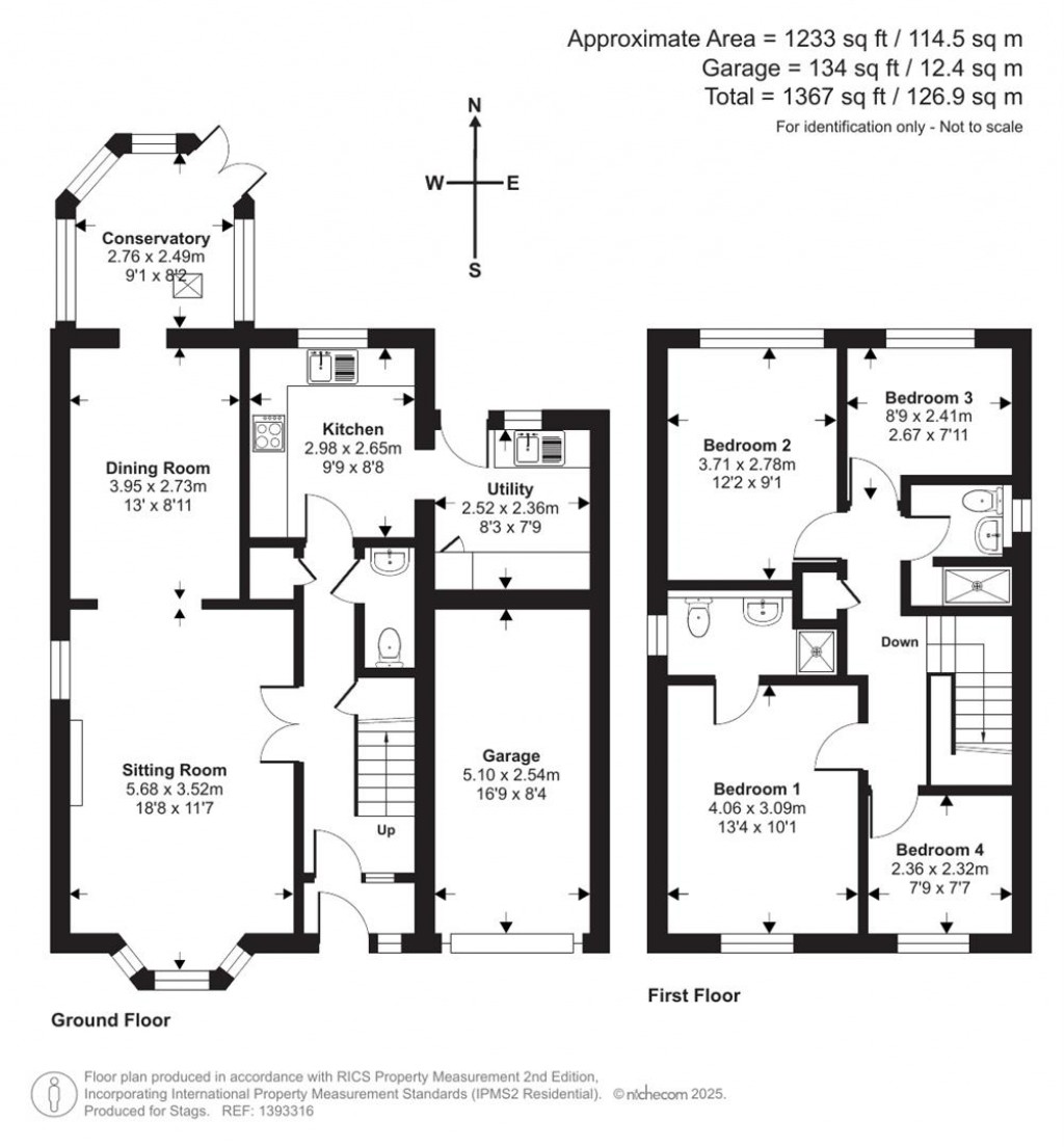 Floorplans For Weirfield Green, Taunton