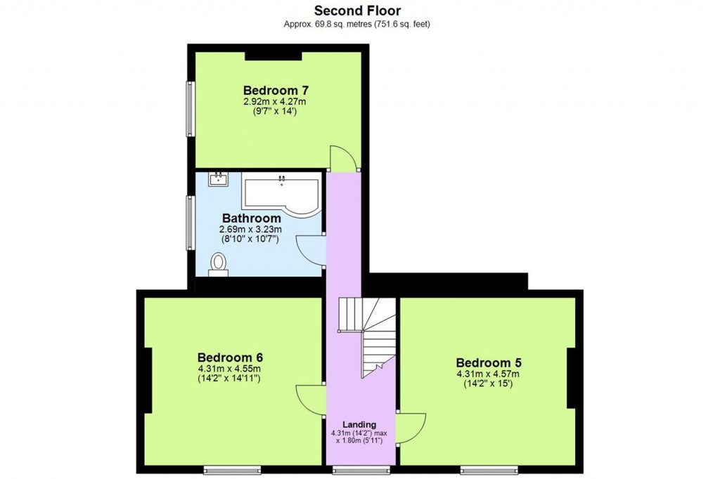 Floorplans For Spridlington, Market Rasen