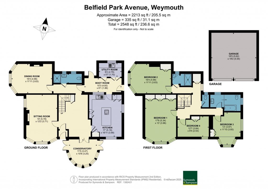 Floorplans For Belfield Park Avenue, Weymouth