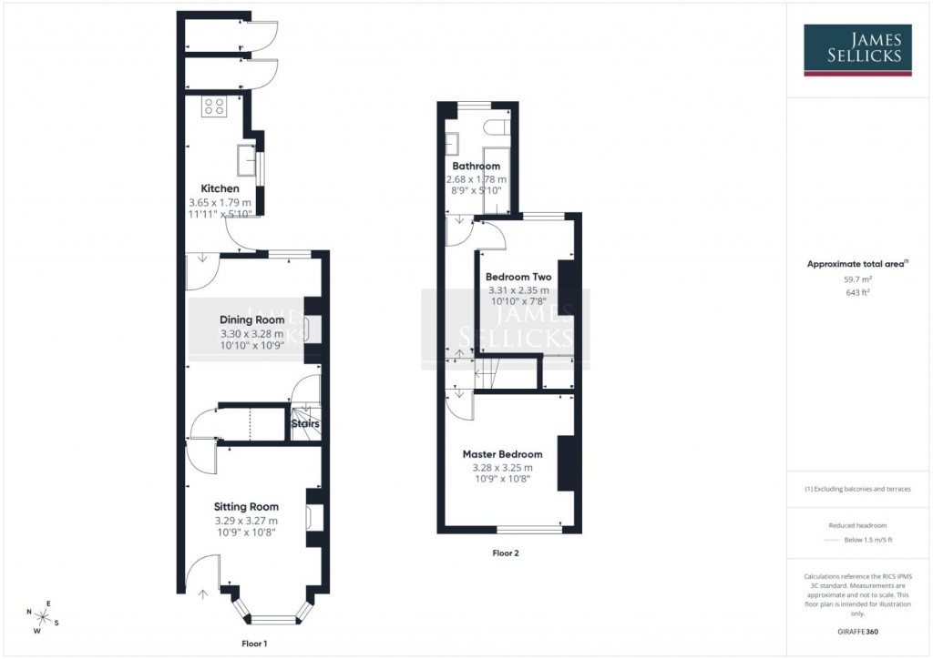 Floorplans For St. Leonards Road, Clarendon Park, Leicester