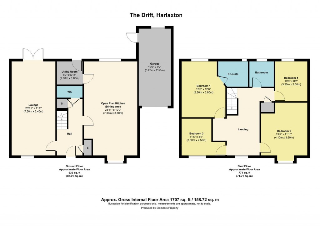Floorplans For The Drift, Harlaxton
