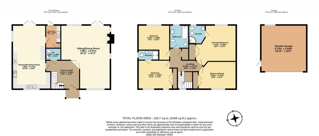 Floorplans For Park Lane, Exeter