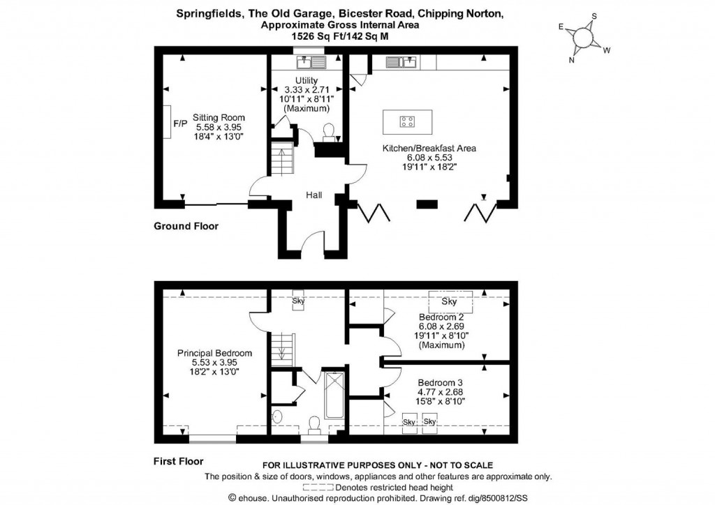 Floorplans For Enstone, Oxfordshire
