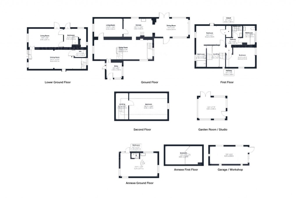 Floorplans For Whimple, Exeter
