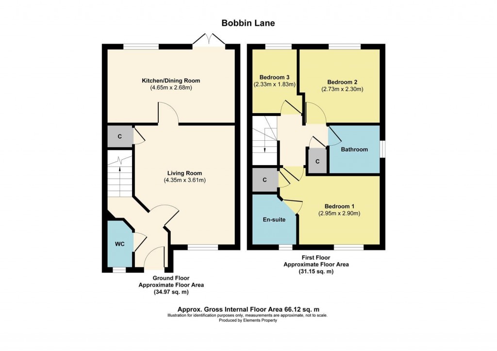 Floorplans For Bobbin Lane, Lincoln