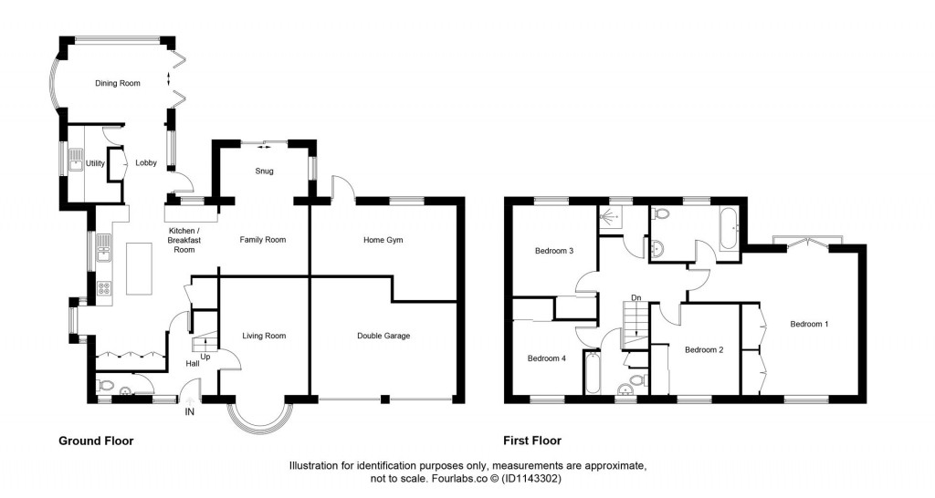 Floorplans For Rumsam Gardens, Barnstaple