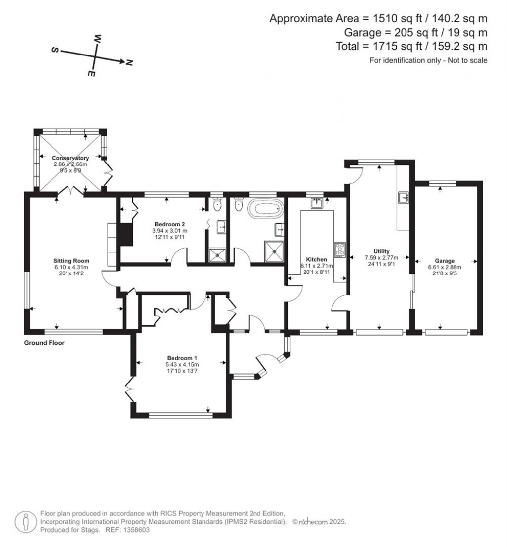 Floorplans For Upper Churston Rise, Seaton