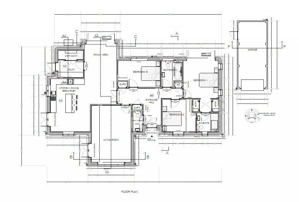 Floorplans For Monk Street, Thaxted, Dunmow