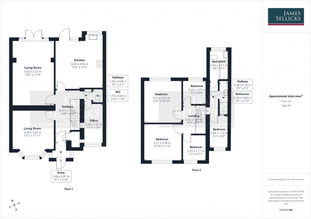 Floorplans For Nansen Road, Evington, Leicester