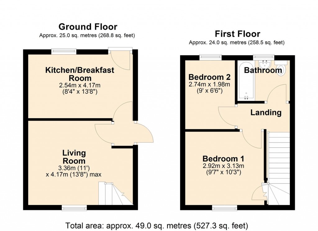 Floorplans For Goodchilds Gardens, Isleham