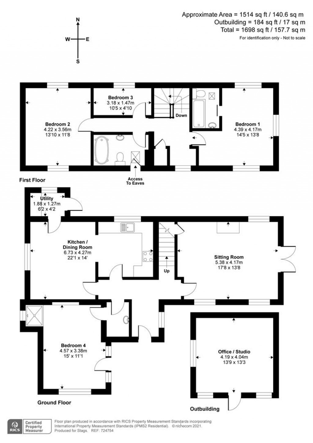 Floorplans For Exmouth Road, Lympstone, Exmouth