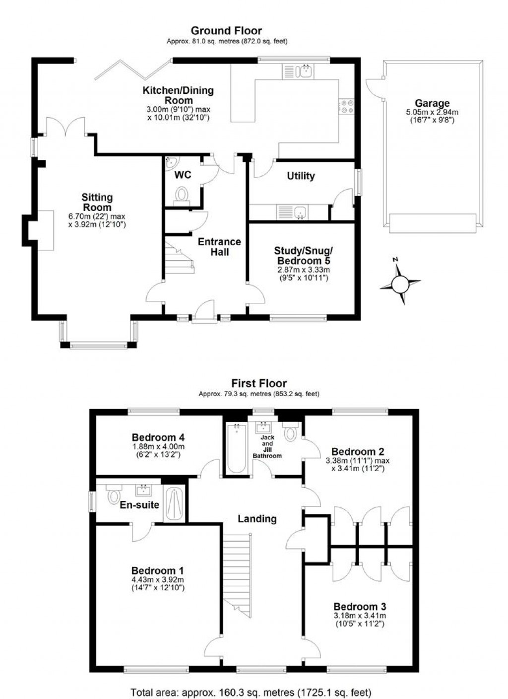Floorplans For Furzedown Road, Malborough, Kingsbridge