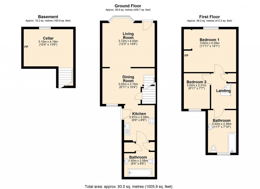 Floorplans For Mill Hill, Newmarket