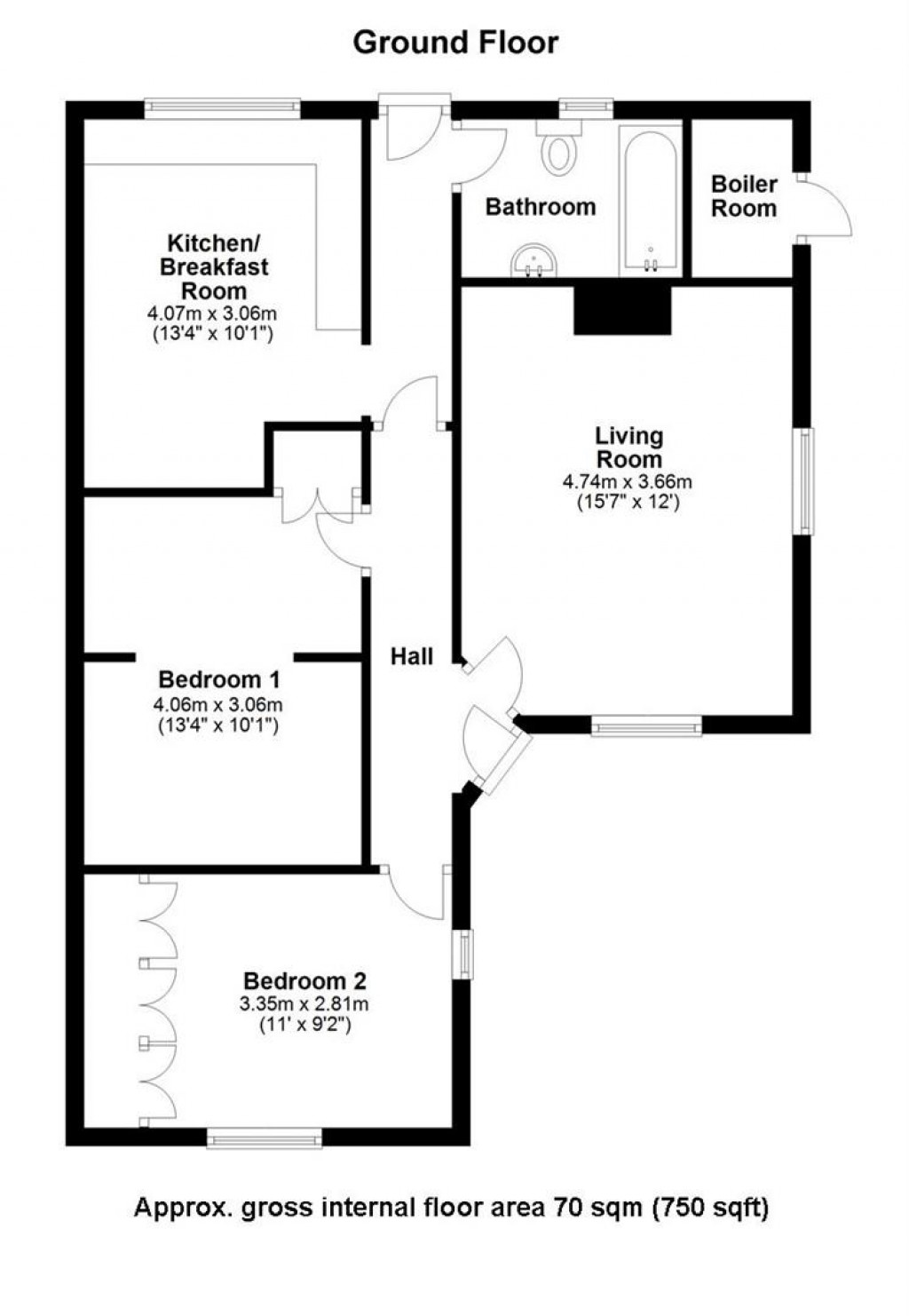 Floorplans For The Street, Snailwell
