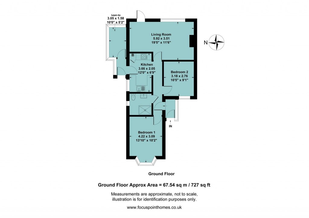 Floorplans For St Annes Road, Banbury