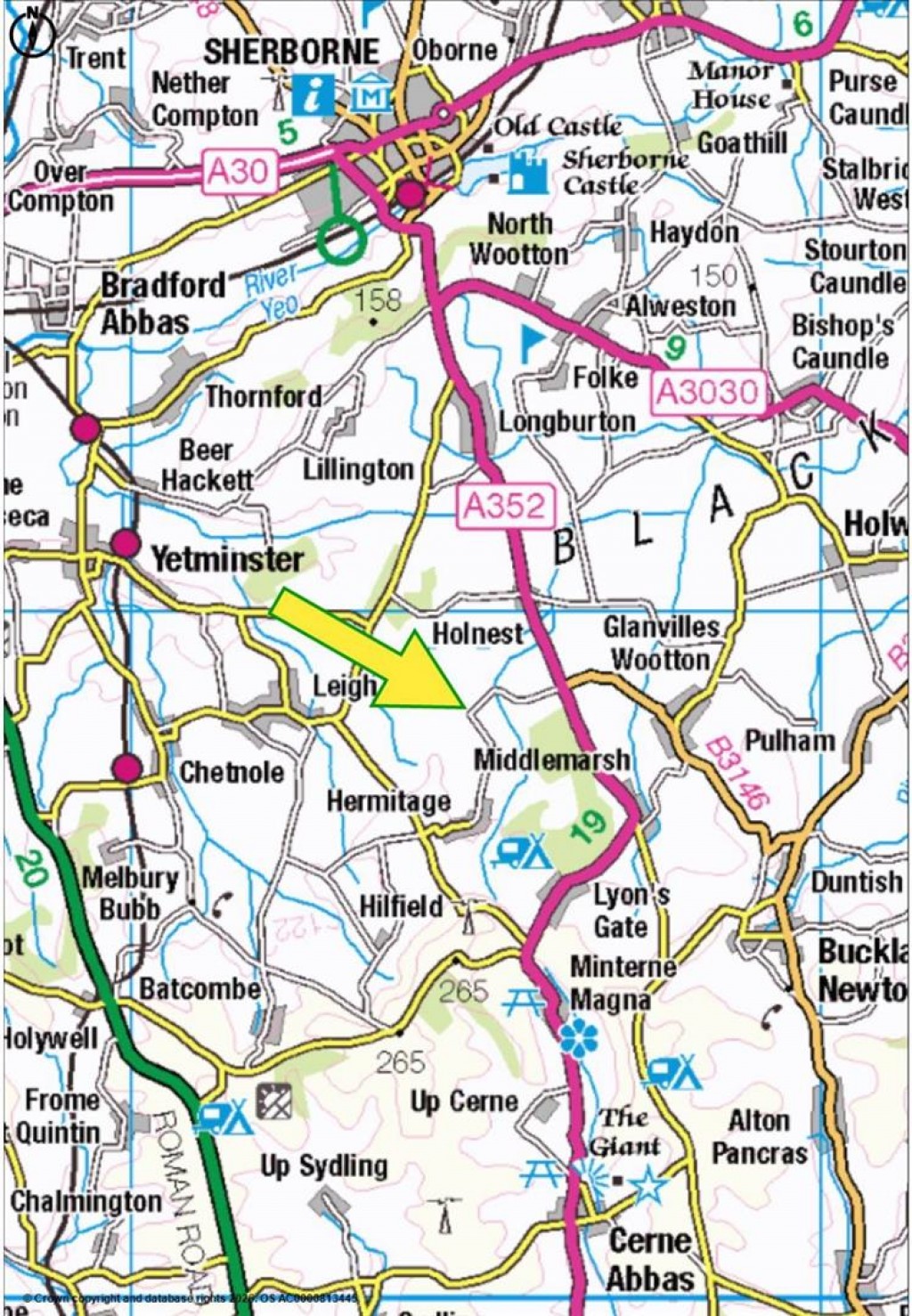 Floorplans For Holnest, Sherborne, Dorset
